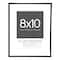 Basics Black Thin Float Frame by Studio Décor®